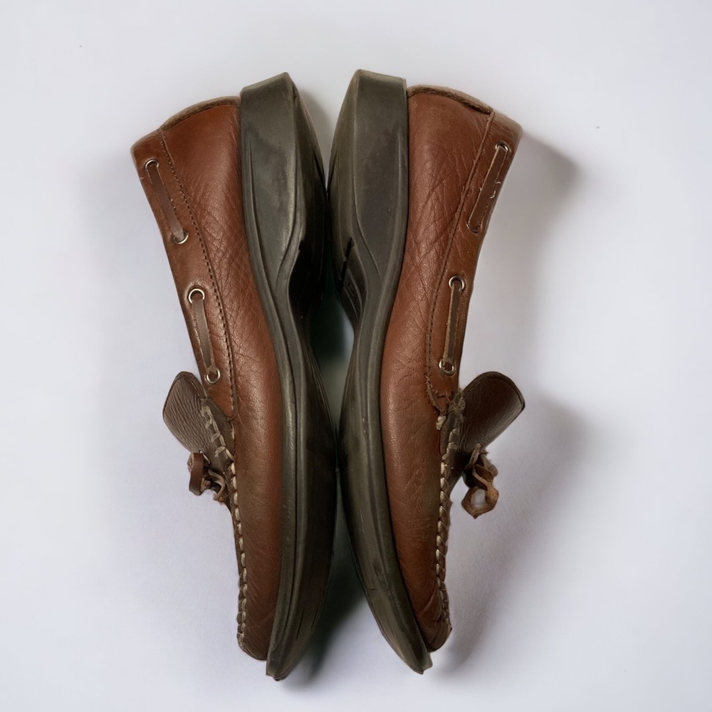 Dockers Leather Loafer Boat Shoes (6.5) - Picture 3 of 6